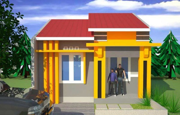 10 mẫu nhà cấp 4 đơn giản và giá rẻ 8