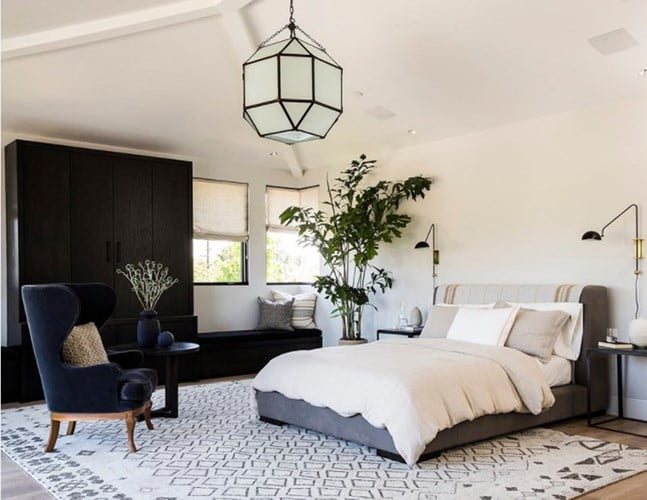 Các thiết kế phòng ngủ đẹp tuyệt nhờ sự hiện diện của cây cảnh - Nhà Đẹp Số (2)