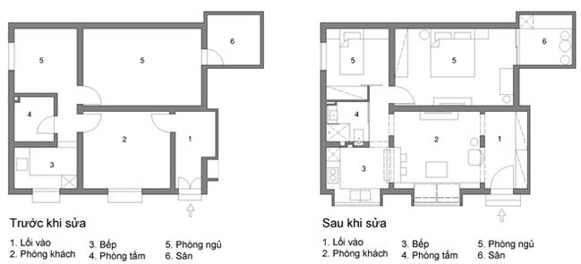 ngôi nhà cấp 4 ở Hà Nội (9)
