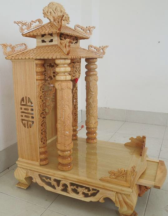 mẫu bàn thờ thần tài ông địa 16