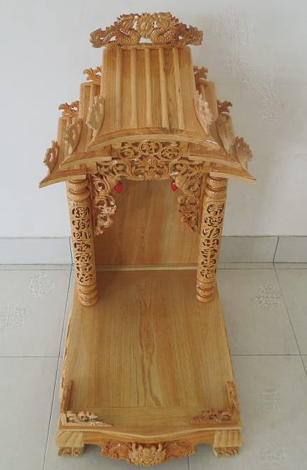 mẫu bàn thờ thần tài ông địa 2