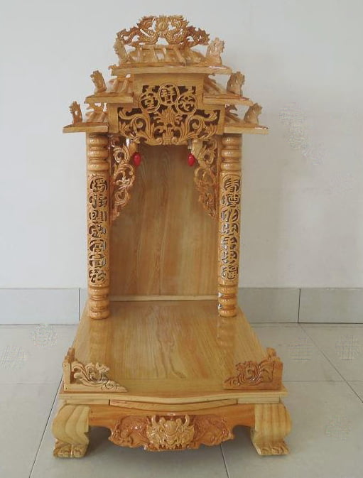 mẫu bàn thờ thần tài ông địa 3