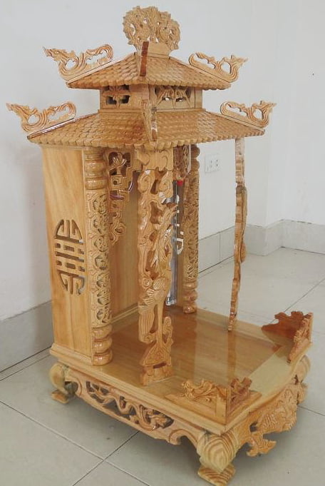 mẫu bàn thờ thần tài ông địa 6