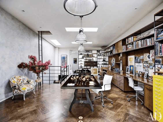 Thiet Ke Khong Gian Lam Viec Nha Pho 8