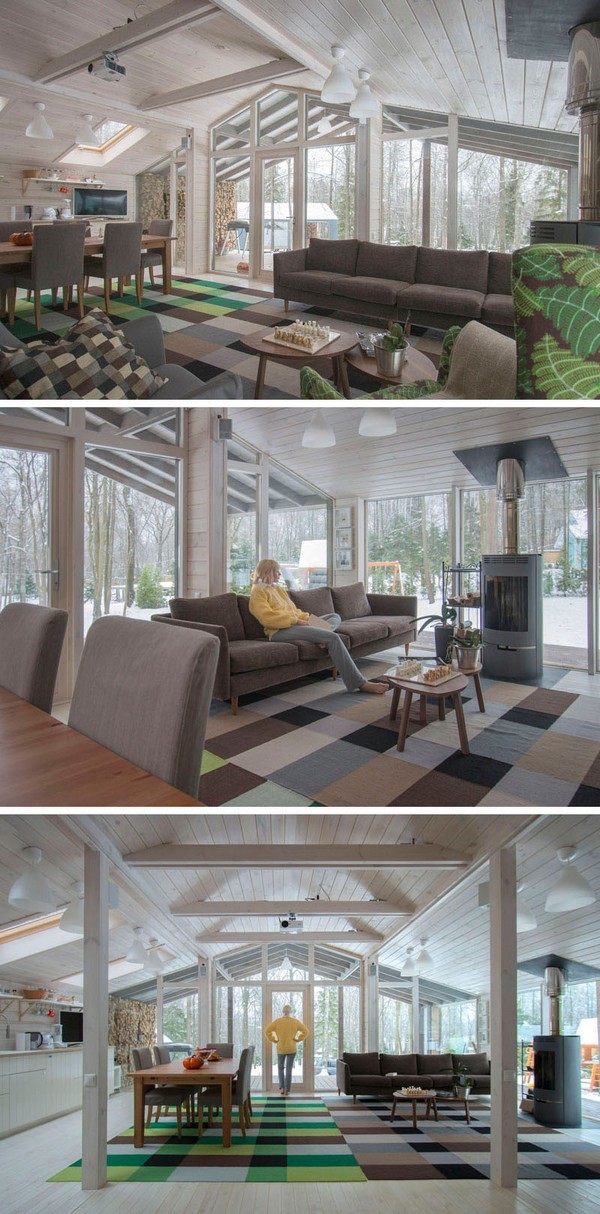 Ngỡ ngàng gia đình trẻ bỏ phố vào rừng ở nhà sàn