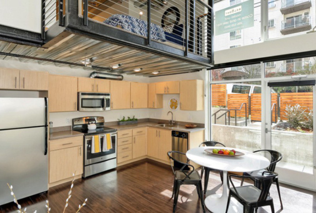 Danh sách 13 căn hộ siêu nhỏ gây thương nhớ nhờ thiết kế ăn gian diện tích tài tình - Ảnh 3. Danh sách 13 căn hộ siêu nhỏ gây thương nhớ nhờ thiết kế ăn gian diện tích tài tình - Ảnh 3.