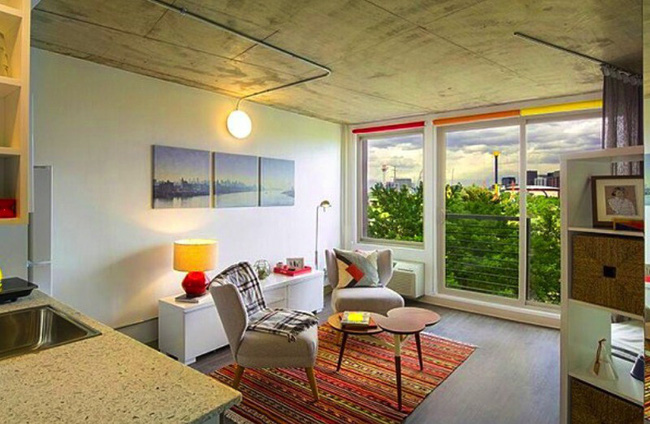 Danh sách 13 căn hộ siêu nhỏ gây thương nhớ nhờ thiết kế ăn gian diện tích tài tình - Ảnh 4. Danh sách 13 căn hộ siêu nhỏ gây thương nhớ nhờ thiết kế ăn gian diện tích tài tình - Ảnh 4.