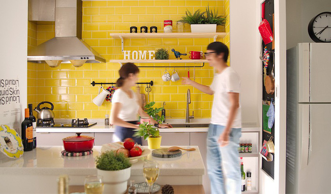 Căn hộ của đôi vợ chồng trẻ sau cải tạo trở nên vô cùng ấm cúng và tràn ngập tình yêu thương - Ảnh 1. Căn hộ của đôi vợ chồng trẻ sau cải tạo trở nên vô cùng ấm cúng và tràn ngập tình yêu thương - Ảnh 1.