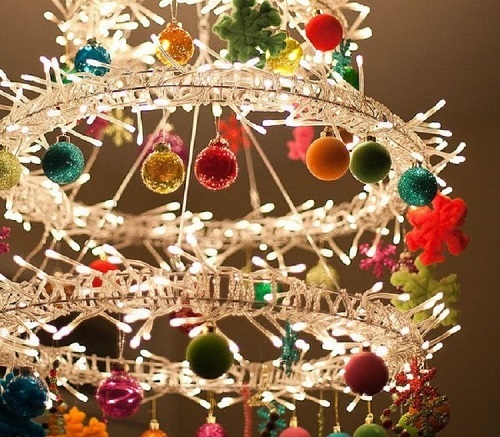 Thổi không khí Giáng sinh vào nhà bằng chiêu trang trí cực đơn giản