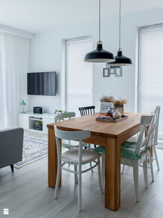 Sử dụng màu xanh pastel làm điểm nhấn cho căn hộ 55m², cô gái cho biết đây là quyết định đúng đắn nhất - Ảnh 2.