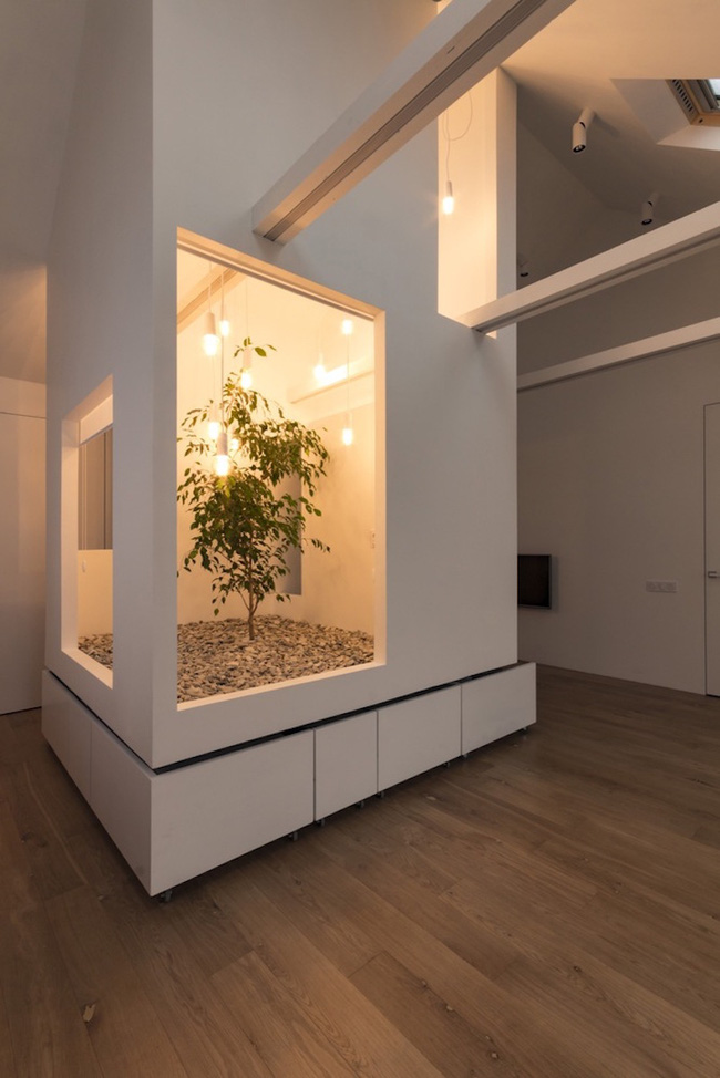 Ấn tượng với ngôi nhà chỉ 48m² nhưng có khoảng xanh cực bắt mắt với phòng khách treo lơ lửng - Ảnh 13. Ấn tượng với ngôi nhà chỉ 48m² nhưng có khoảng xanh cực bắt mắt với phòng khách treo lơ lửng - Ảnh 13.