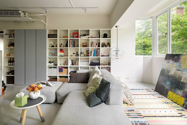 Căn hộ tràn ngập ánh sáng và gió trời với phong cách Bắc Âu - Ảnh 1.