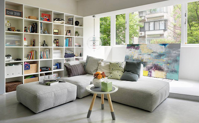 Căn hộ tràn ngập ánh sáng và gió trời với phong cách Bắc Âu - Ảnh 3.