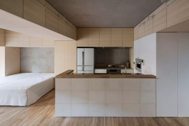 Căn hộ 62m² đẹp cuốn hút và gọn gàng với hàng trăm ngăn tủ của đôi vợ chồng trẻ ở Nhật - Ảnh 6. Căn hộ 62m² đẹp cuốn hút và gọn gàng với hàng trăm ngăn tủ của đôi vợ chồng trẻ ở Nhật - Ảnh 6.