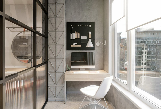 Căn hộ của nữ tiếp viên hàng không nổi bật xuất thần nhờ biến tấu ban công thành phòng làm việc siêu cuốn hút - Ảnh 10. Căn hộ của nữ tiếp viên hàng không nổi bật xuất thần nhờ biến tấu ban công thành phòng làm việc siêu cuốn hút - Ảnh 10.