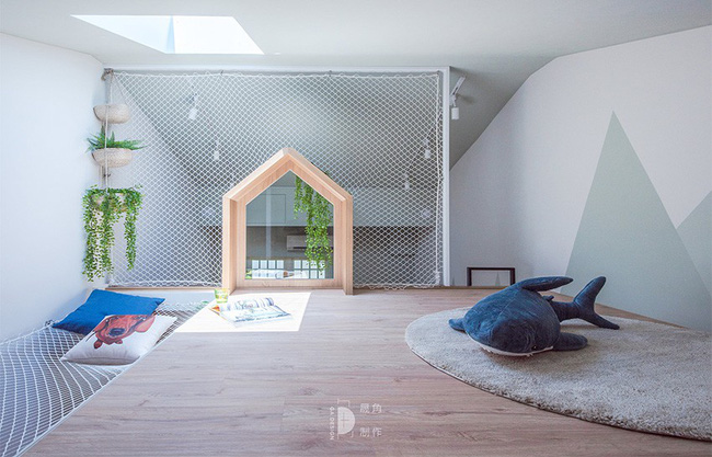 Sau cải tạo, ngôi nhà 40 năm tuổi trở thành ngôi nhà xinh đẹp như một công viên giải trí hấp dẫn bất cứ đứa trẻ nào cũng thích - Ảnh 11.