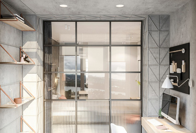 Căn hộ của nữ tiếp viên hàng không nổi bật xuất thần nhờ biến tấu ban công thành phòng làm việc siêu cuốn hút - Ảnh 11. Căn hộ của nữ tiếp viên hàng không nổi bật xuất thần nhờ biến tấu ban công thành phòng làm việc siêu cuốn hút - Ảnh 11.