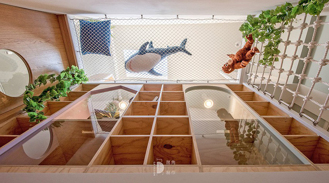 Sau cải tạo, ngôi nhà 40 năm tuổi trở thành ngôi nhà xinh đẹp như một công viên giải trí hấp dẫn bất cứ đứa trẻ nào cũng thích - Ảnh 12.