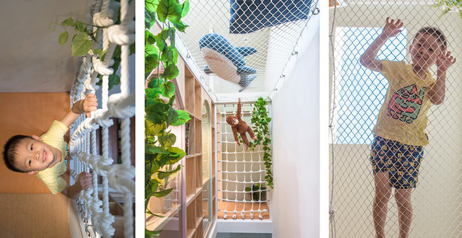 Sau cải tạo, ngôi nhà 40 năm tuổi trở thành ngôi nhà xinh đẹp như một công viên giải trí hấp dẫn bất cứ đứa trẻ nào cũng thích - Ảnh 13.