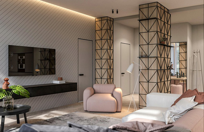 Căn hộ của nữ tiếp viên hàng không nổi bật xuất thần nhờ biến tấu ban công thành phòng làm việc siêu cuốn hút - Ảnh 2. Căn hộ của nữ tiếp viên hàng không nổi bật xuất thần nhờ biến tấu ban công thành phòng làm việc siêu cuốn hút - Ảnh 2.