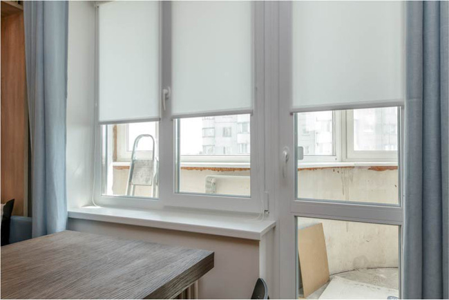 Cách chọn rèm cửa cho nhà bếp kết nối với ban công vừa đẹp vừa thuận tiện đi lại - Ảnh 15. Cách chọn rèm cửa cho nhà bếp kết nối với ban công vừa đẹp vừa thuận tiện đi lại - Ảnh 15.