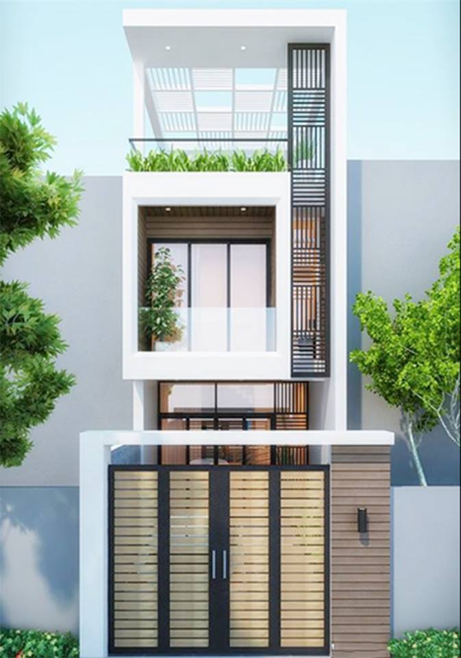 Những mẫu nhà ống 2 tầng đẹp long lanh với chi phí siêu rẻ