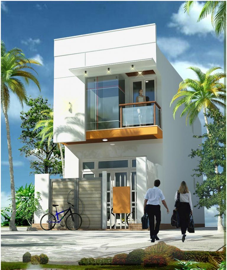 Những mẫu nhà ống 2 tầng đẹp long lanh với chi phí siêu rẻ