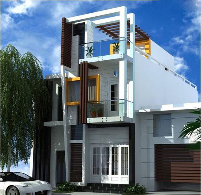 Những mẫu nhà ống 2 tầng đẹp long lanh với chi phí siêu rẻ