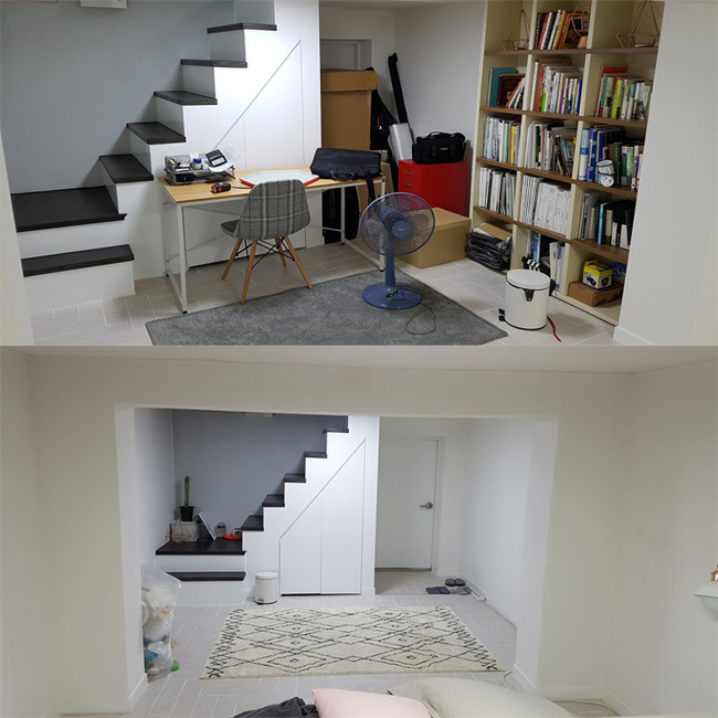 Ngỡ ngàng trước màn lột xác từ văn phòng tẻ nhạt sang phòng ngủ ấm áp, đậm màu không khí Giáng sinh - Ảnh 2.