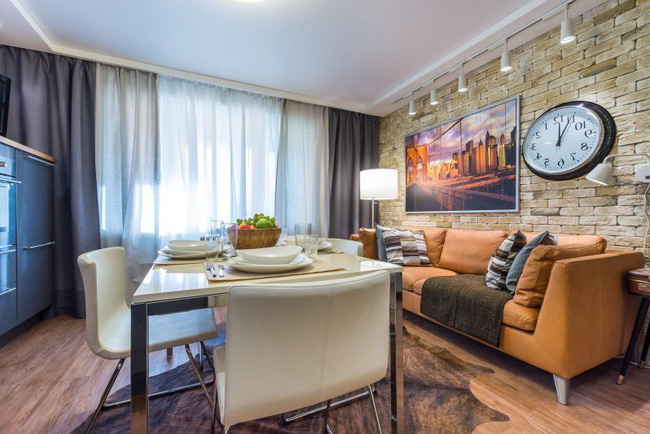 Cách chọn rèm cửa cho nhà bếp kết nối với ban công vừa đẹp vừa thuận tiện đi lại - Ảnh 5. Cách chọn rèm cửa cho nhà bếp kết nối với ban công vừa đẹp vừa thuận tiện đi lại - Ảnh 5.