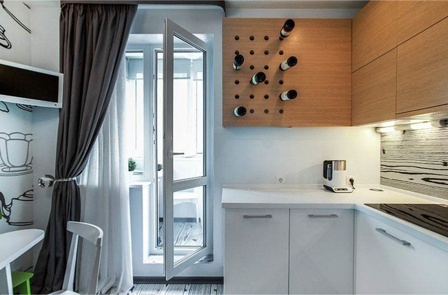 Cách chọn rèm cửa cho nhà bếp kết nối với ban công vừa đẹp vừa thuận tiện đi lại - Ảnh 24. Cách chọn rèm cửa cho nhà bếp kết nối với ban công vừa đẹp vừa thuận tiện đi lại - Ảnh 24.