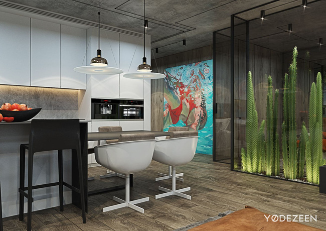 Hai căn hộ với hai phong cách trái ngược nhưng lại có điểm chung là bài trí cây xanh cực chất - Ảnh 14.