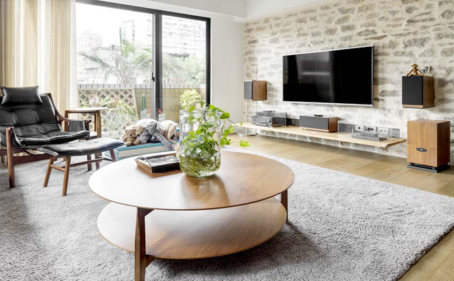 Căn hộ cuốn hút mọi ánh nhìn nhờ ưu ái thiết kế với chất liệu gỗ - Ảnh 3. Căn hộ cuốn hút mọi ánh nhìn nhờ ưu ái thiết kế với chất liệu gỗ - Ảnh 3.