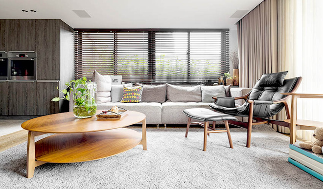 Căn hộ cuốn hút mọi ánh nhìn nhờ ưu ái thiết kế với chất liệu gỗ - Ảnh 4. Căn hộ cuốn hút mọi ánh nhìn nhờ ưu ái thiết kế với chất liệu gỗ - Ảnh 4.