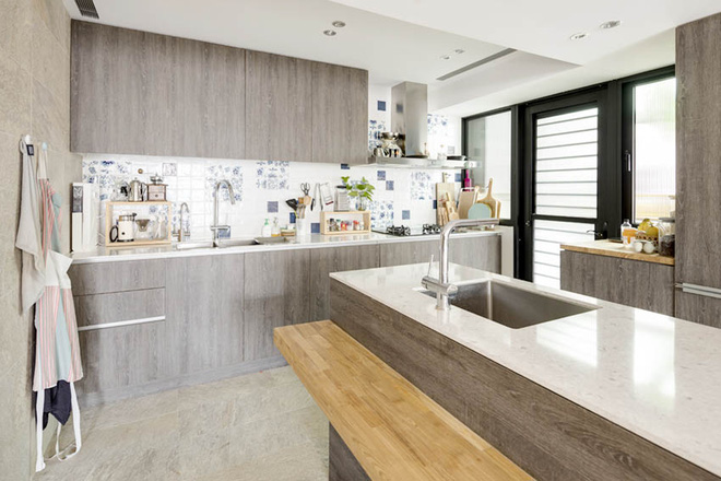 Căn hộ cuốn hút mọi ánh nhìn nhờ ưu ái thiết kế với chất liệu gỗ - Ảnh 9. Căn hộ cuốn hút mọi ánh nhìn nhờ ưu ái thiết kế với chất liệu gỗ - Ảnh 9.