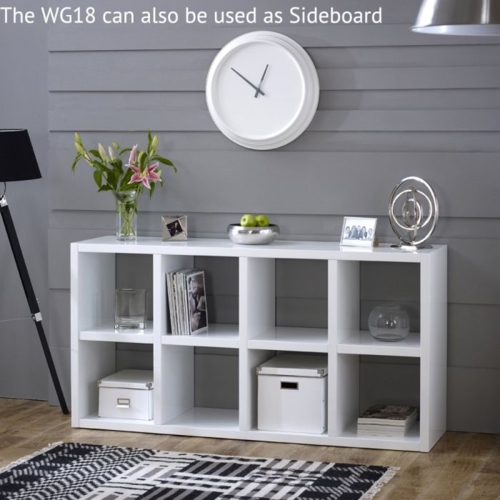  Kệ sách đơn giản có thể kê sát tường.