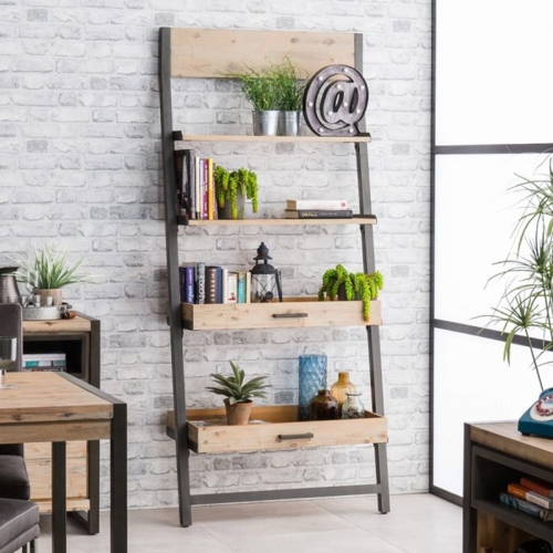  Kệ sách cũng có thể trở thành kệ trồng cây.