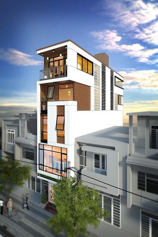 Đây là kiểu kiến trúc có nhiều điểm khác biệt so với nhà phố hiện đại.