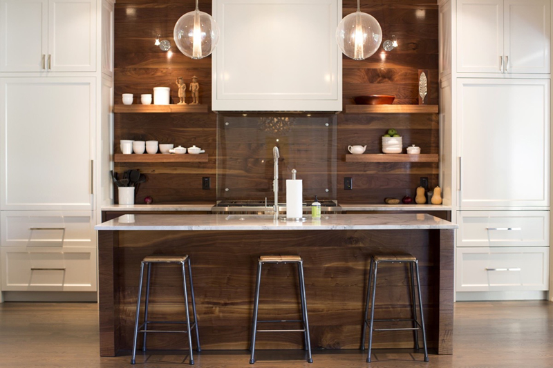  Bàn ăn và quầy bar kết hợp, phù hợp với những căn hộ chung cư.